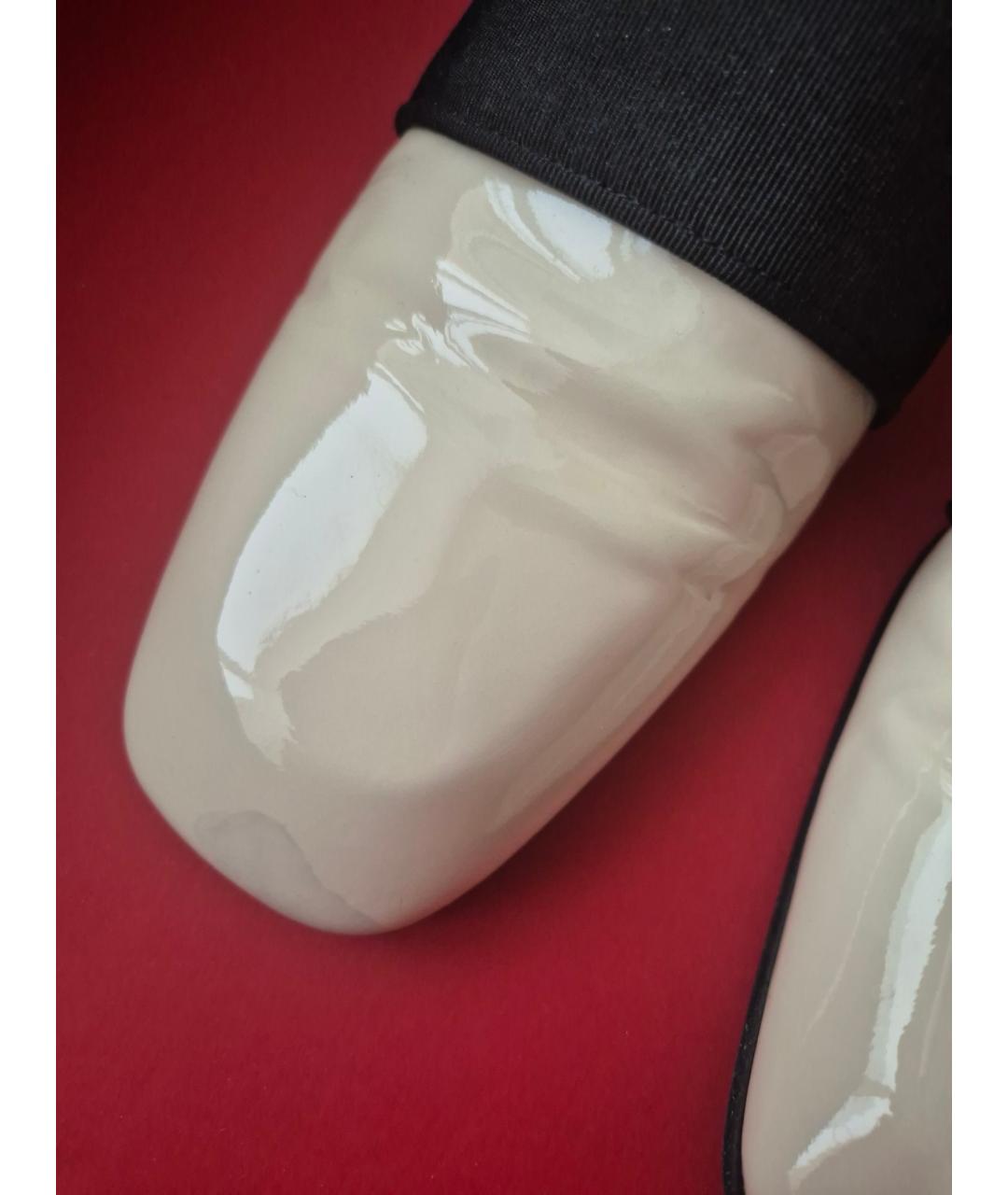 VICTORIA BECKHAM Мульти лоферы из лакированной кожи, фото 3