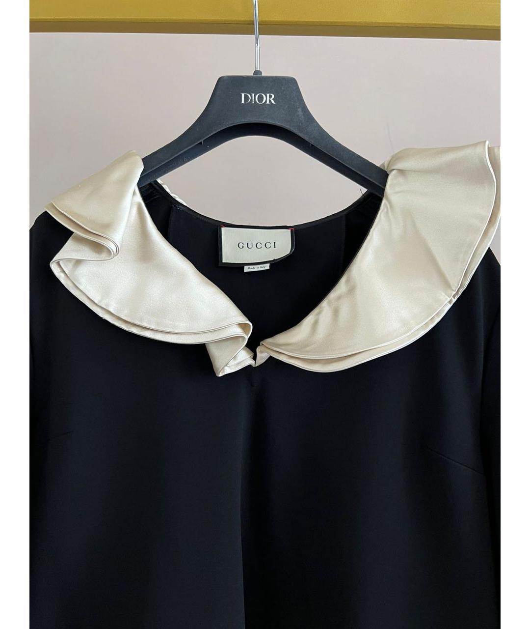 GUCCI Черное повседневное платье, фото 2