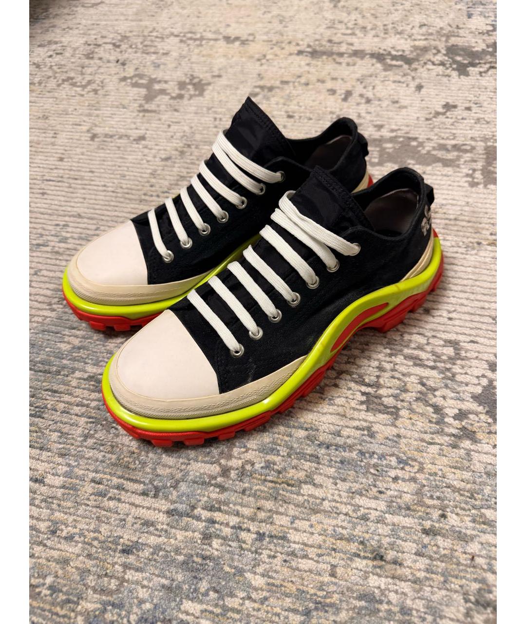 ADIDAS X RAF SIMONS Текстильные низкие кроссовки / кеды, фото 2