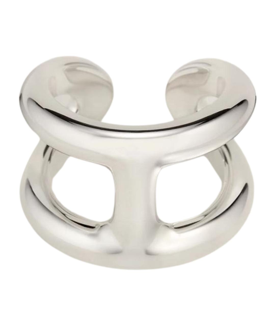 HERMES Серебряное серебряное кольцо, фото 1