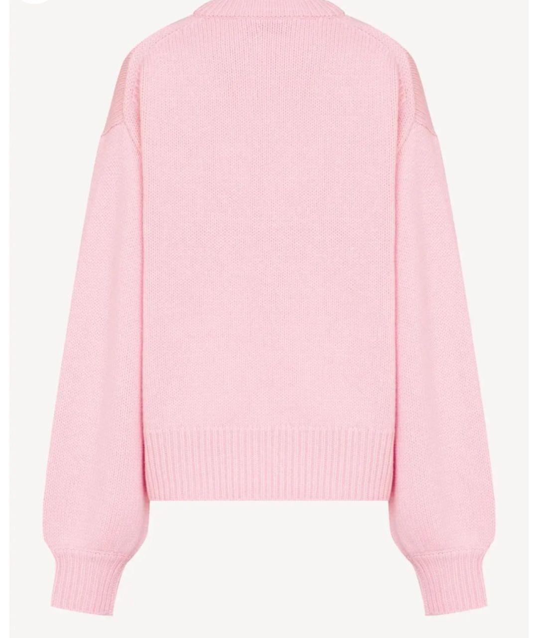 PERVERT Розовый шерстяной джемпер / свитер, фото 2
