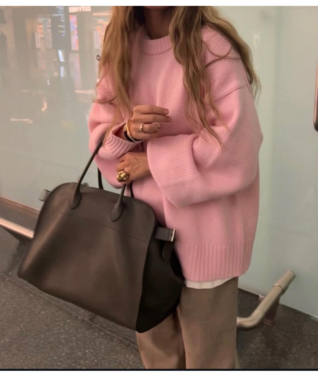 PERVERT Розовый шерстяной джемпер / свитер, фото 5