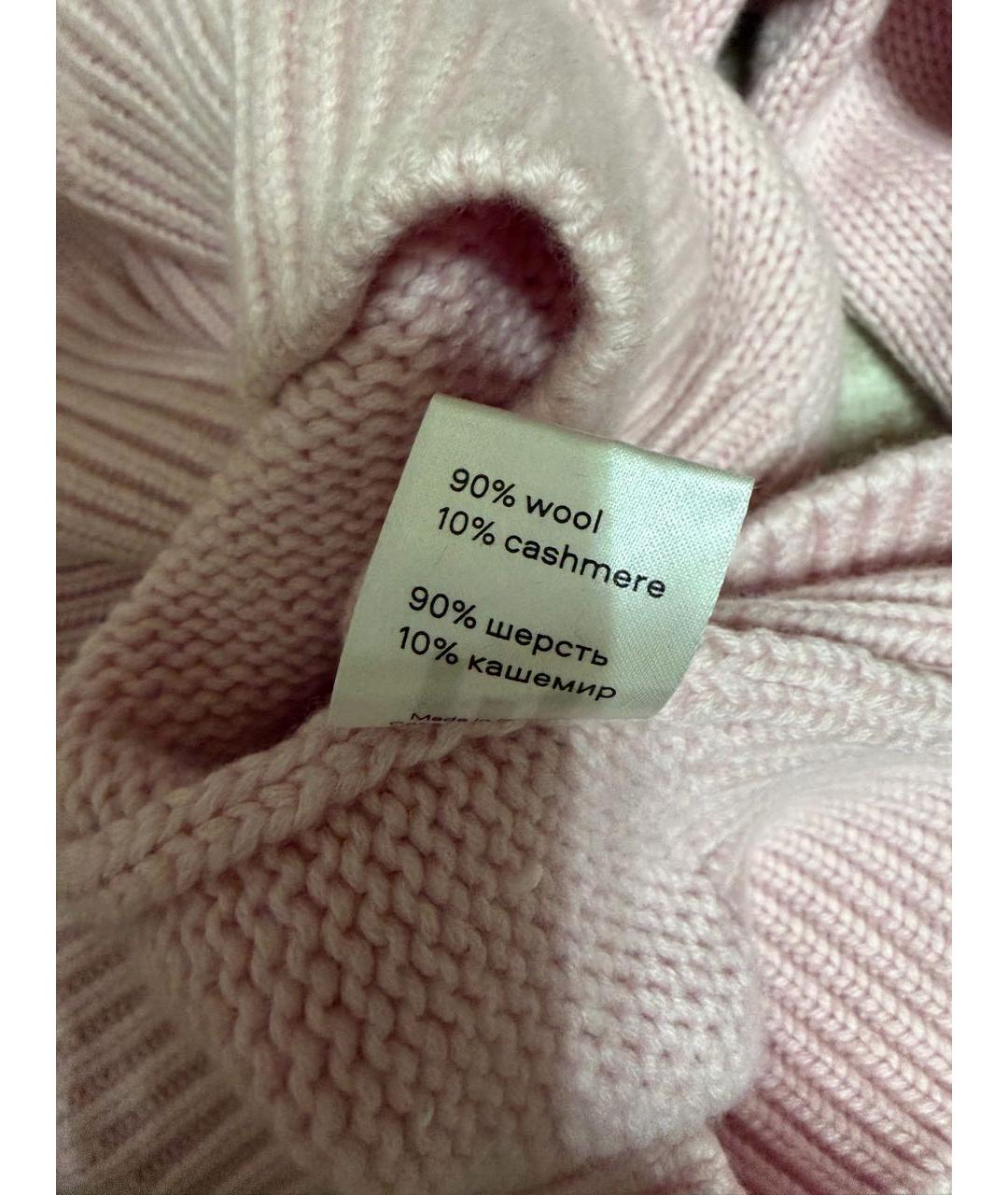 PERVERT Розовый шерстяной джемпер / свитер, фото 4