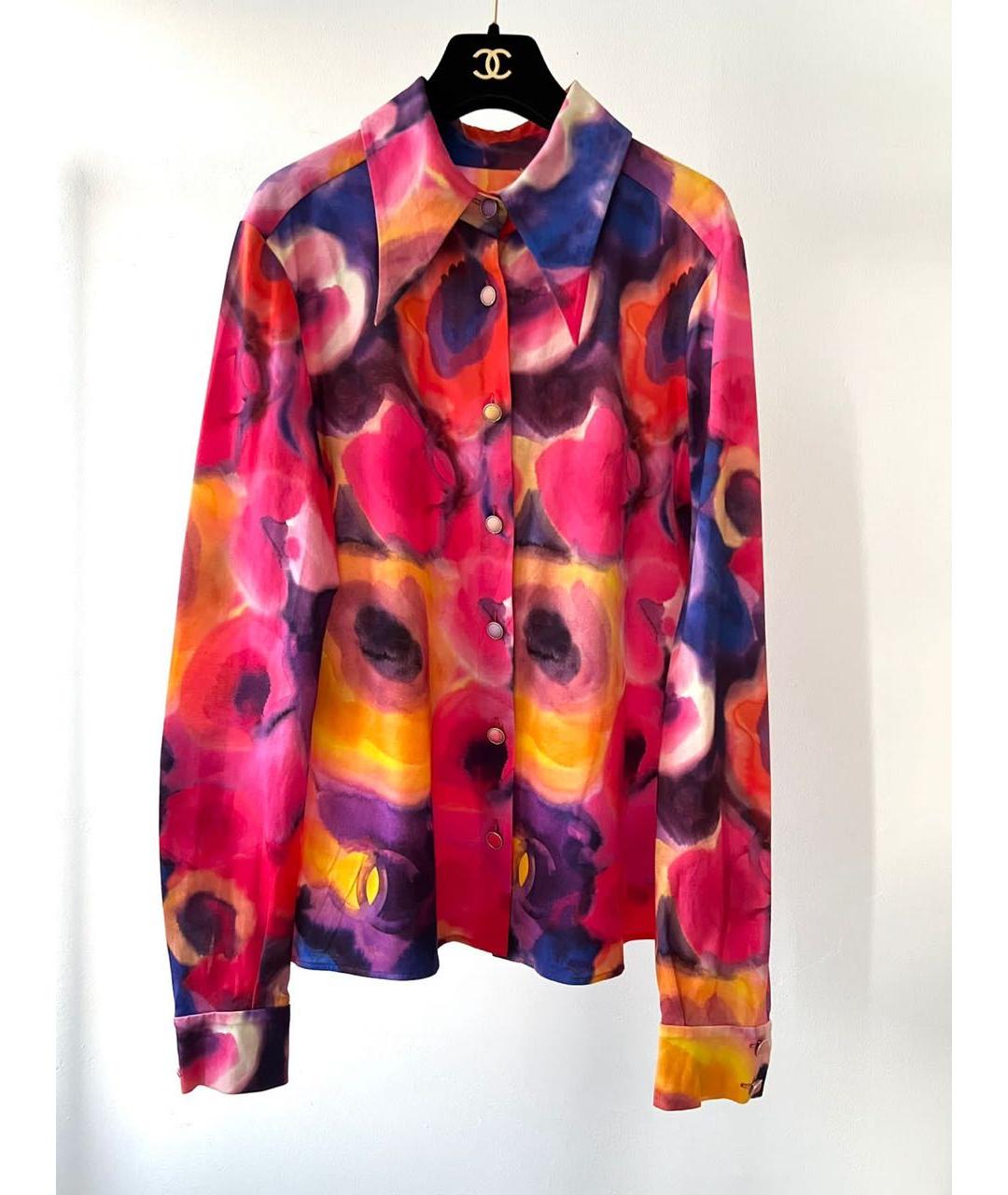 CHANEL Мульти хлопковая рубашка, фото 9