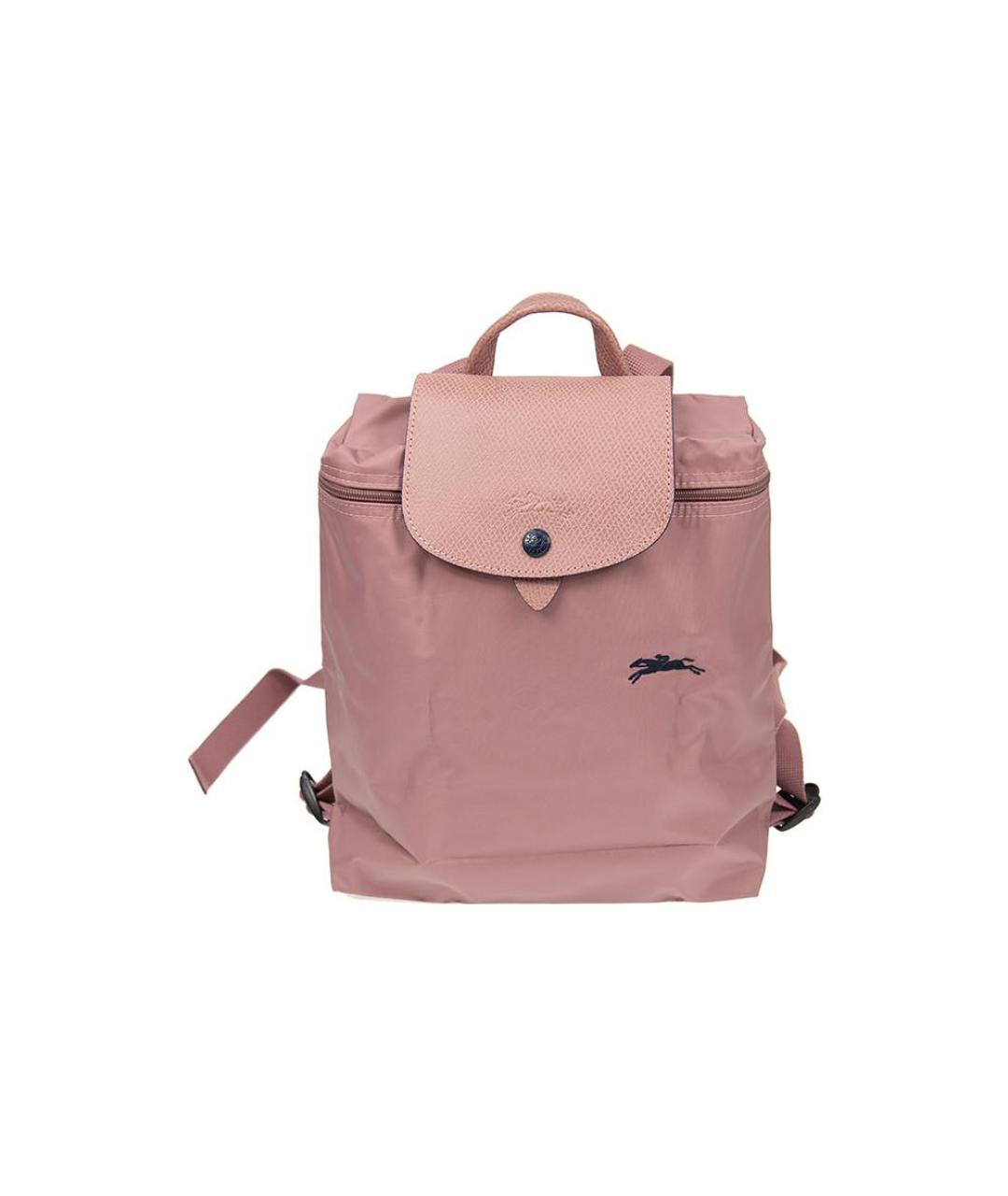 LONGCHAMP Розовый тканевый рюкзак, фото 3