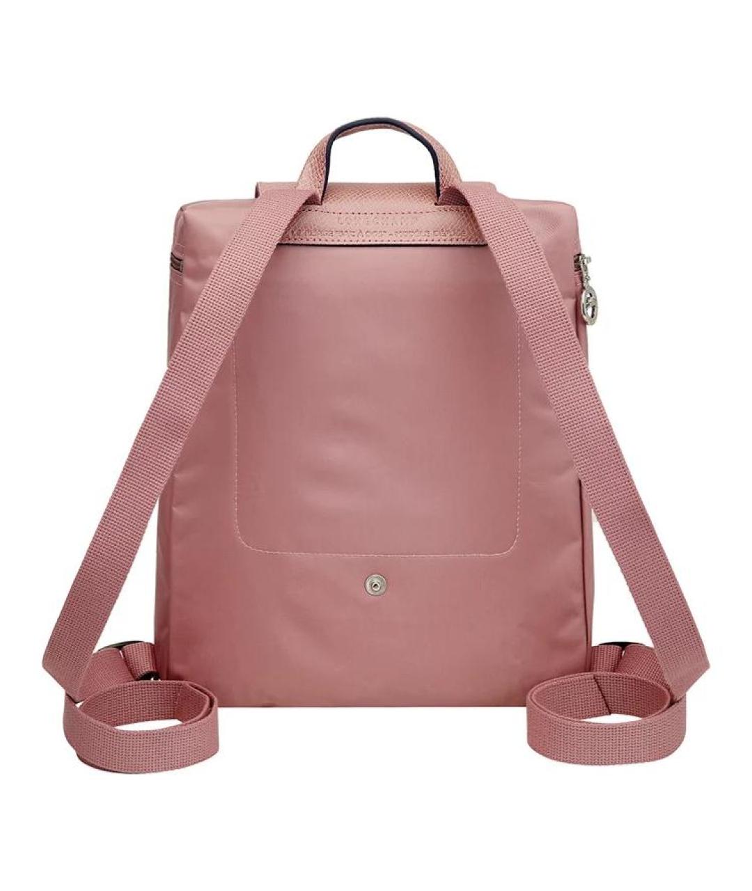 LONGCHAMP Розовый тканевый рюкзак, фото 4