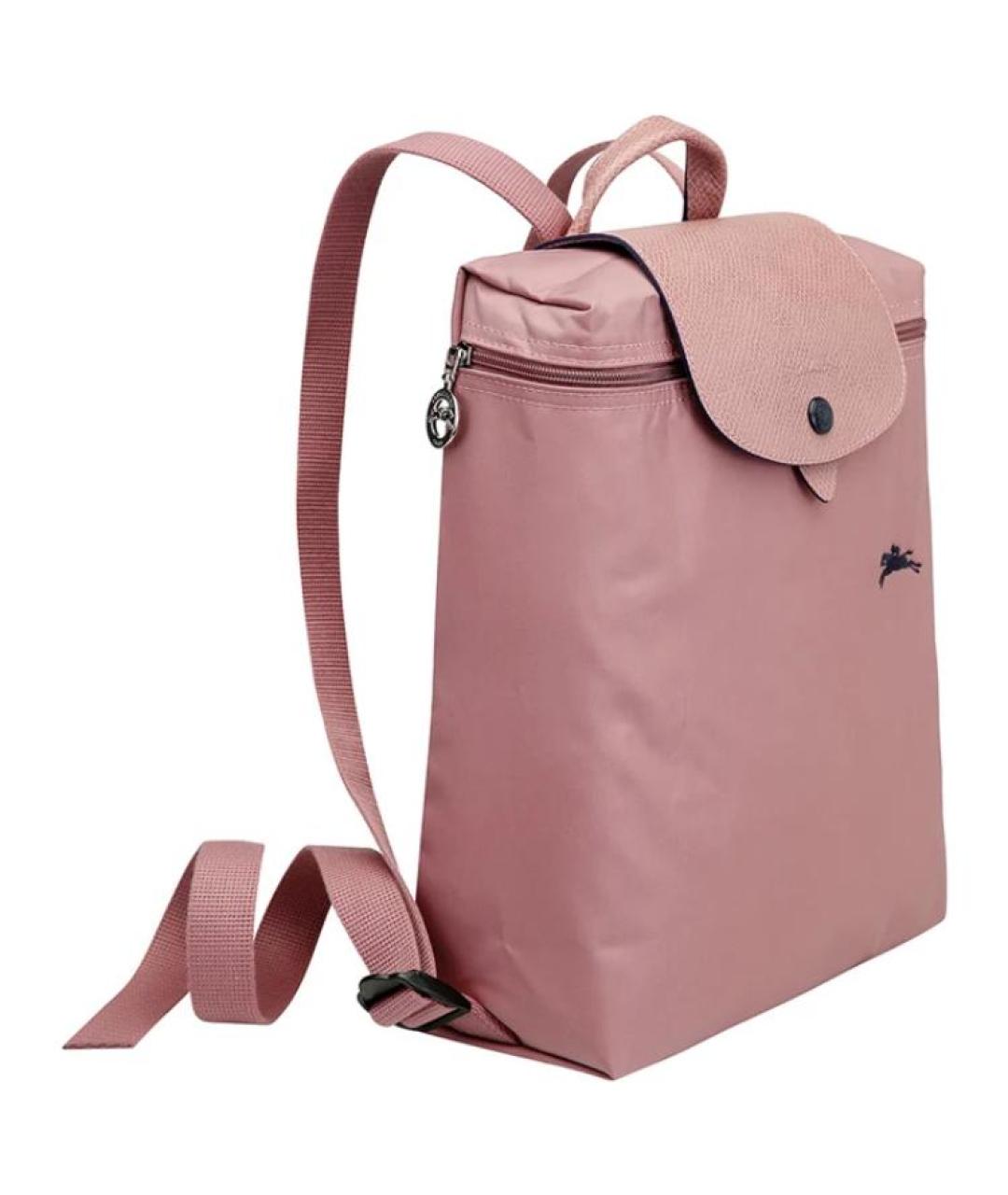 LONGCHAMP Розовый тканевый рюкзак, фото 2