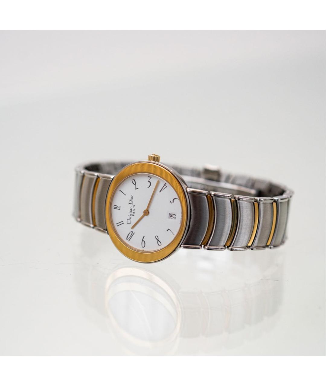 CHRISTIAN DIOR Золотые позолоченные часы, фото 3