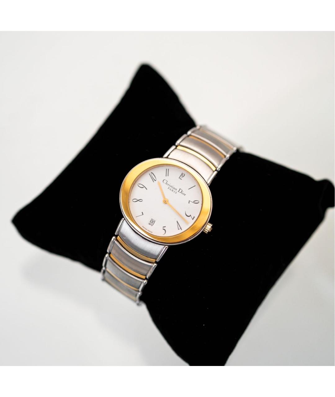 CHRISTIAN DIOR Золотые позолоченные часы, фото 4