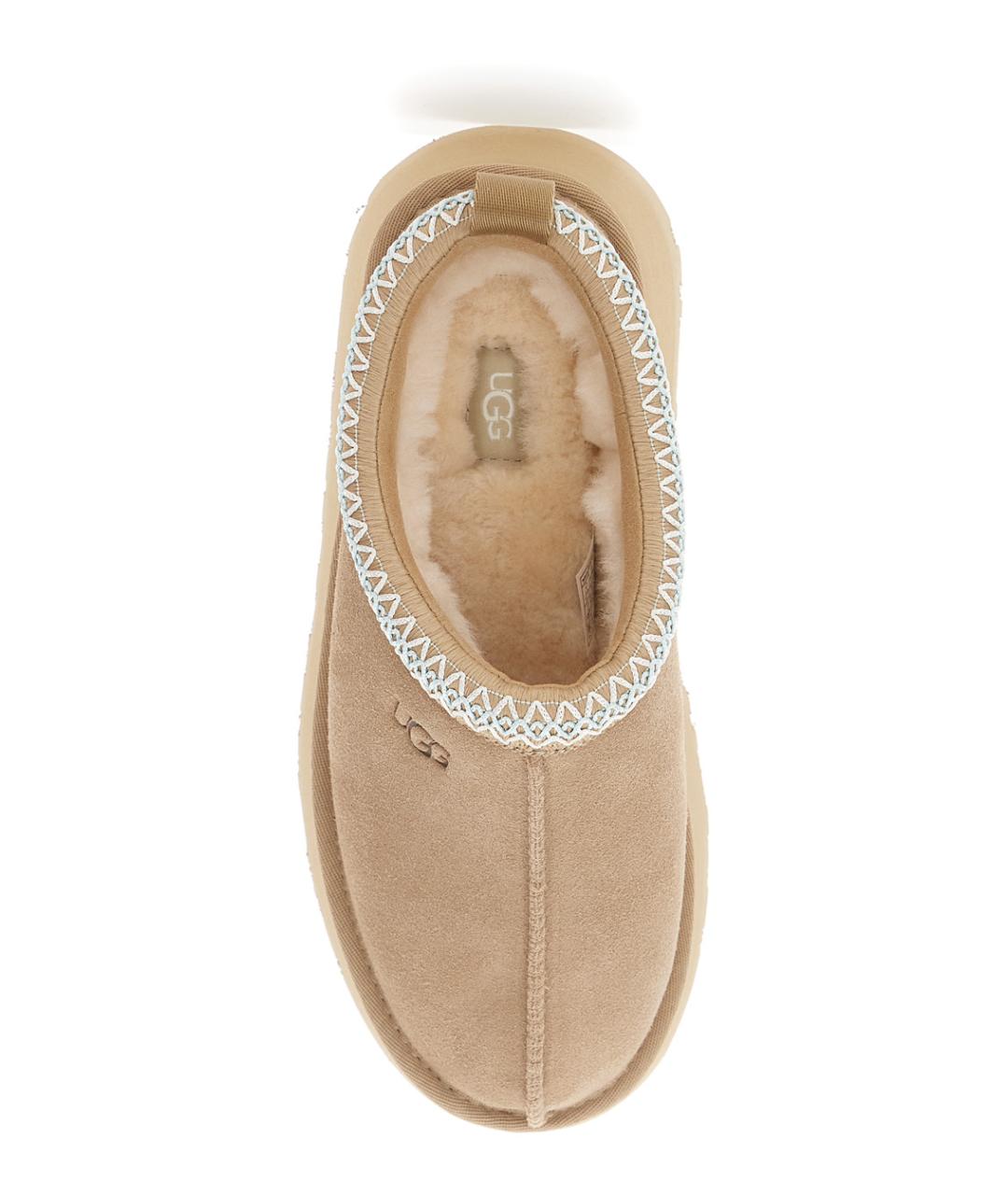 UGG AUSTRALIA Бежевые замшевые мюли, фото 4