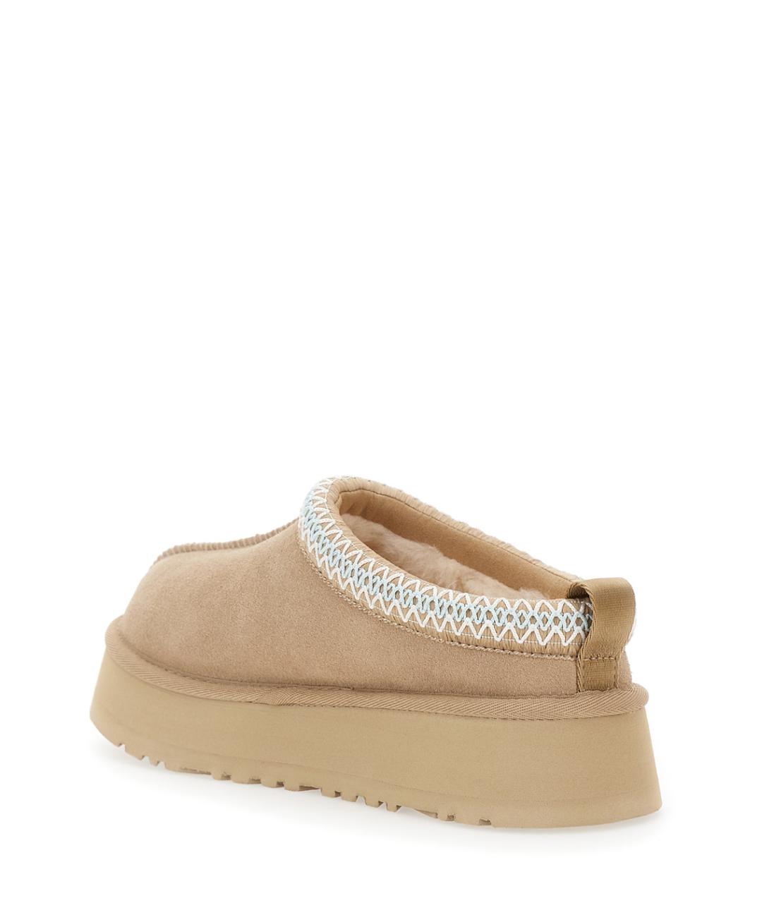 UGG AUSTRALIA Бежевые замшевые мюли, фото 3