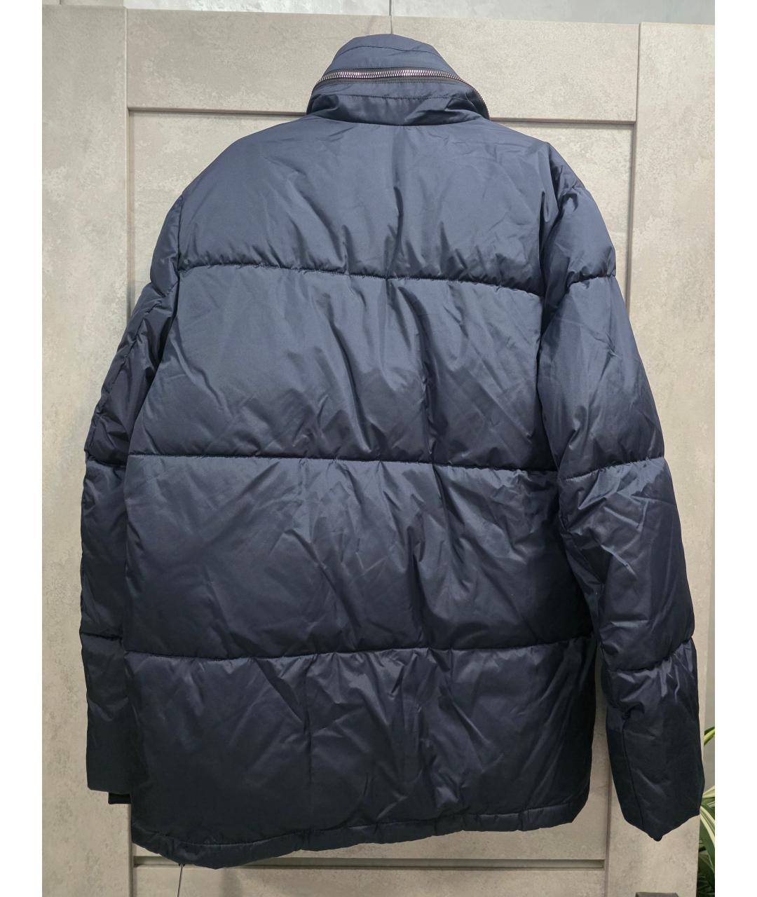 KARL LAGERFELD Синяя полиэстеровая куртка, фото 5
