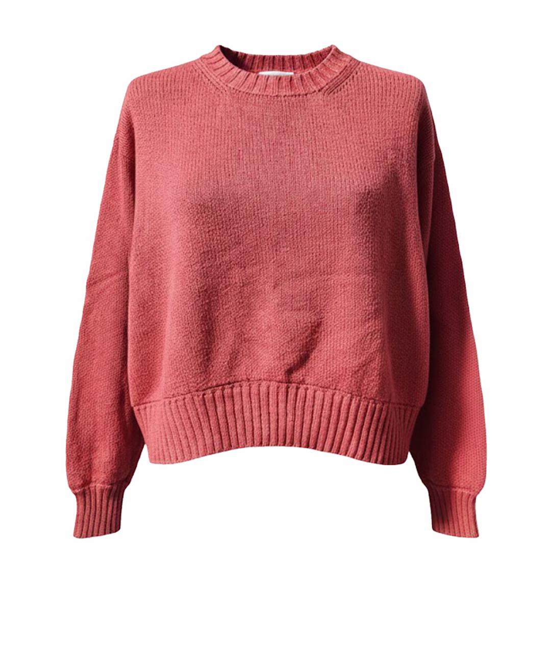 LORO PIANA Коралловый шелковый джемпер / свитер, фото 1