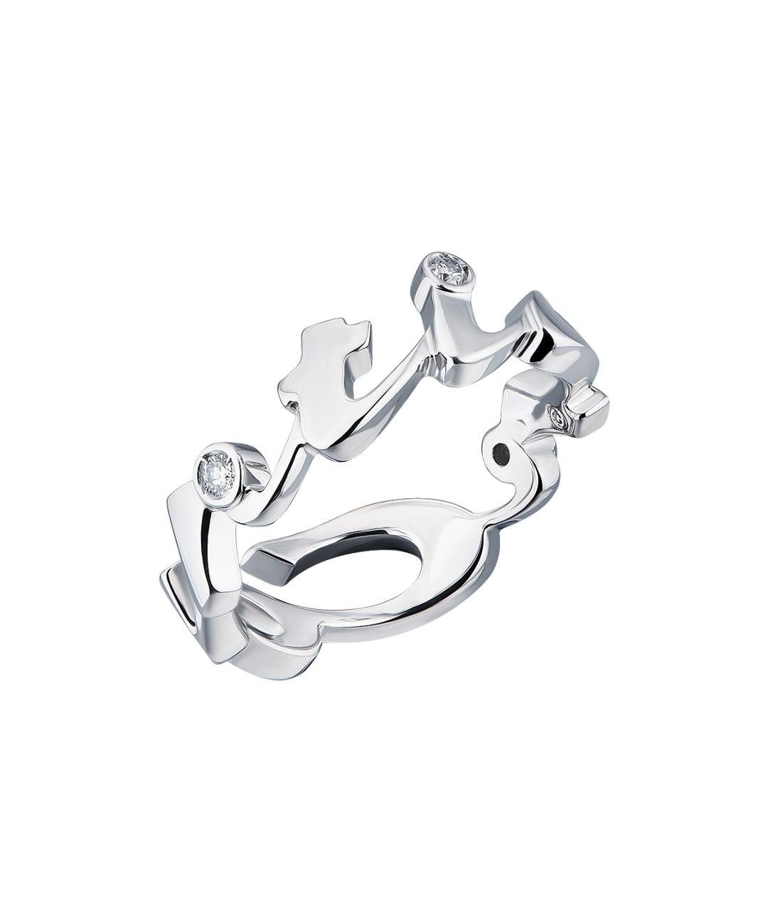 CARTIER Серебряное кольцо из белого золота, фото 5