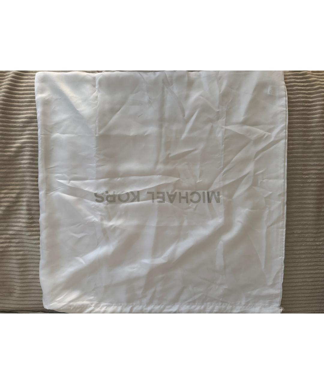 MICHAEL KORS Черная сумка с короткими ручками из искусственной кожи, фото 3