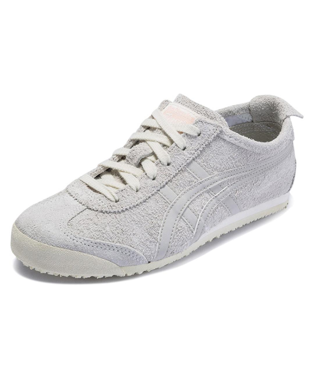 ONITSUKA TIGER Серые замшевые кроссовки, фото 2