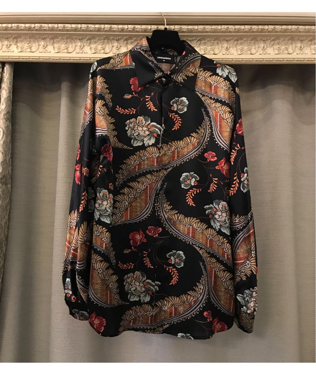 DSQUARED2 Мульти шелковая блузы, фото 6