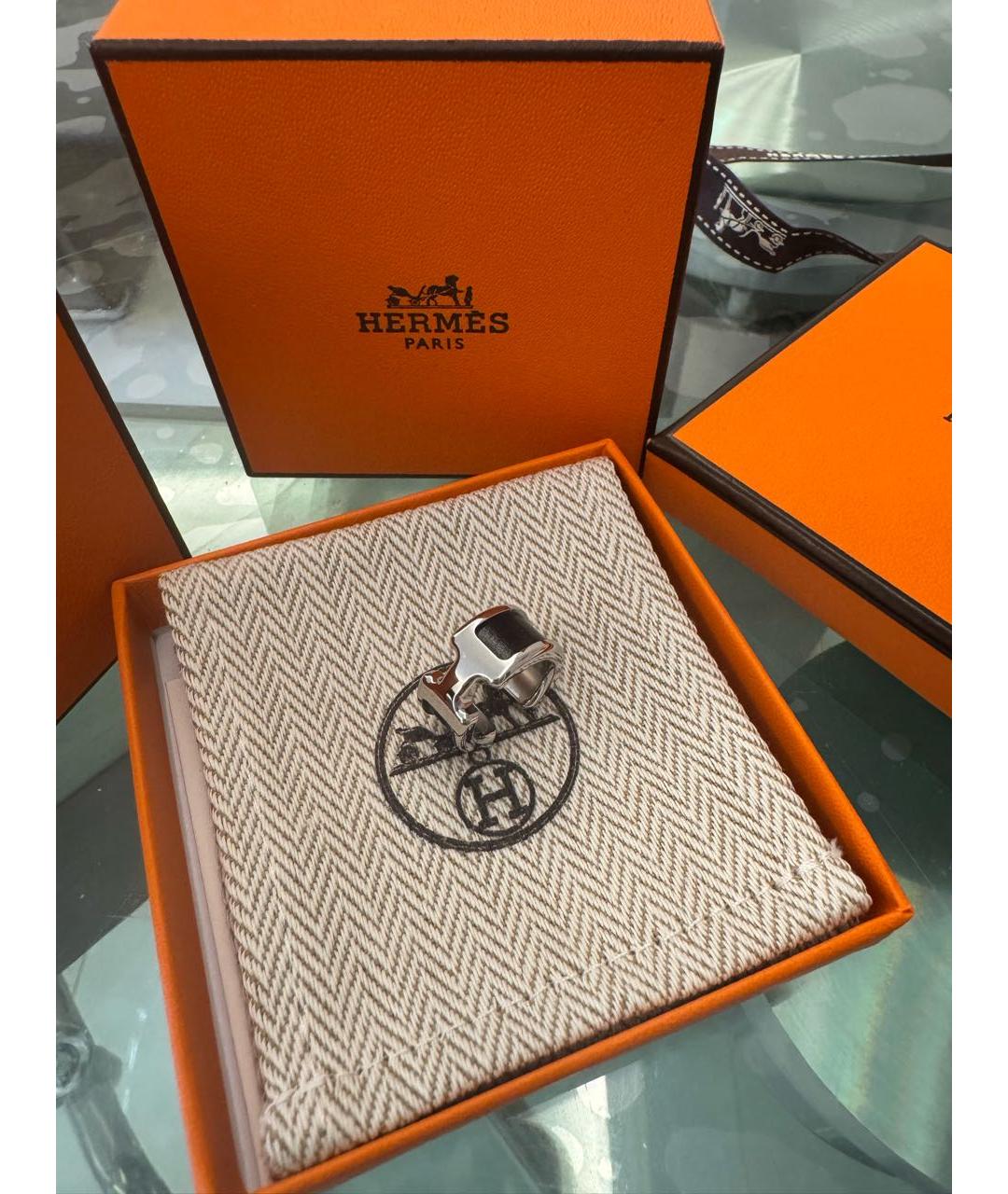 HERMES Серебряные серебряные серьги, фото 4