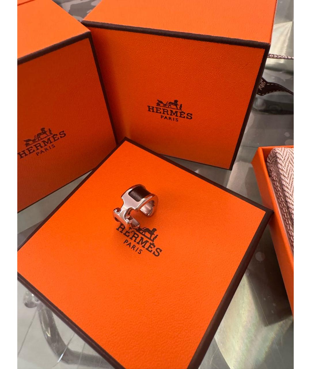 HERMES Серебряные серебряные серьги, фото 5