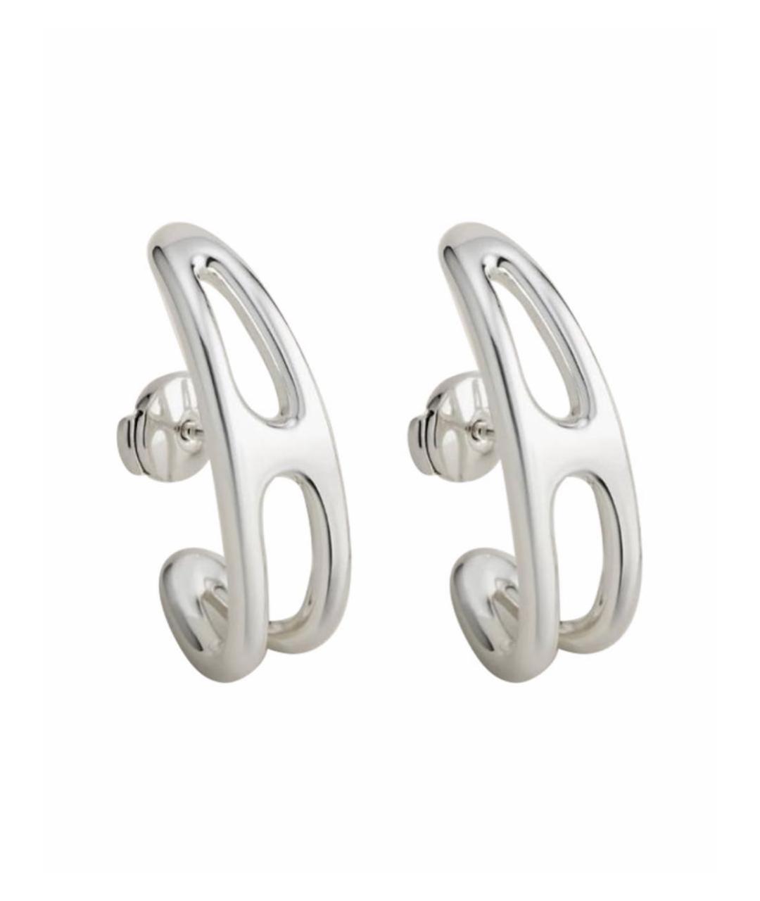 HERMES Серебряные серебряные серьги, фото 7