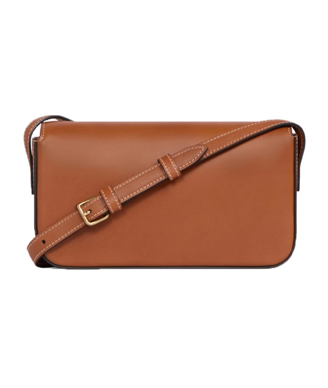 CELINE Кожаная сумка через плечо, фото 4