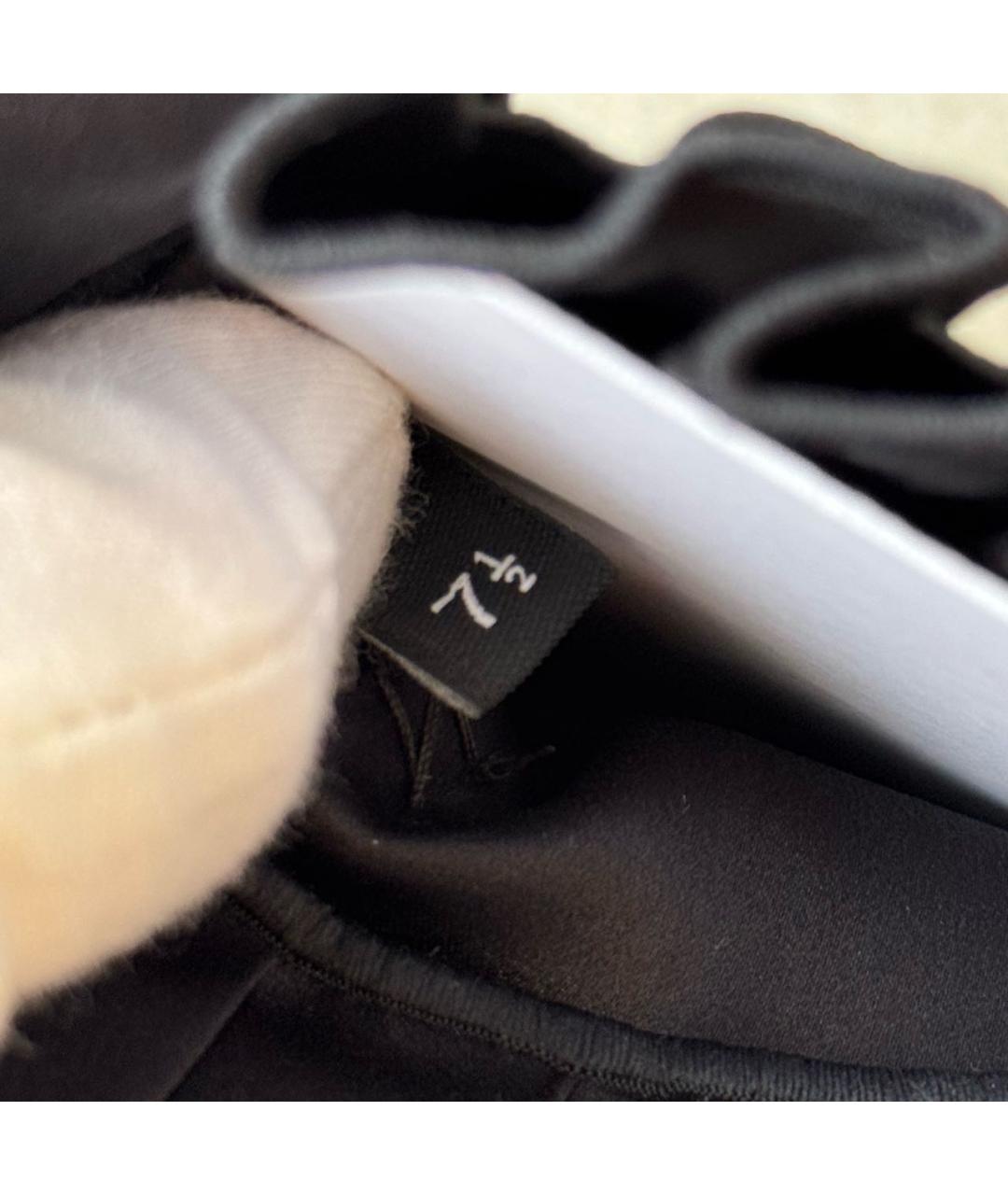 CHANEL Черные шелковые перчатки, фото 5