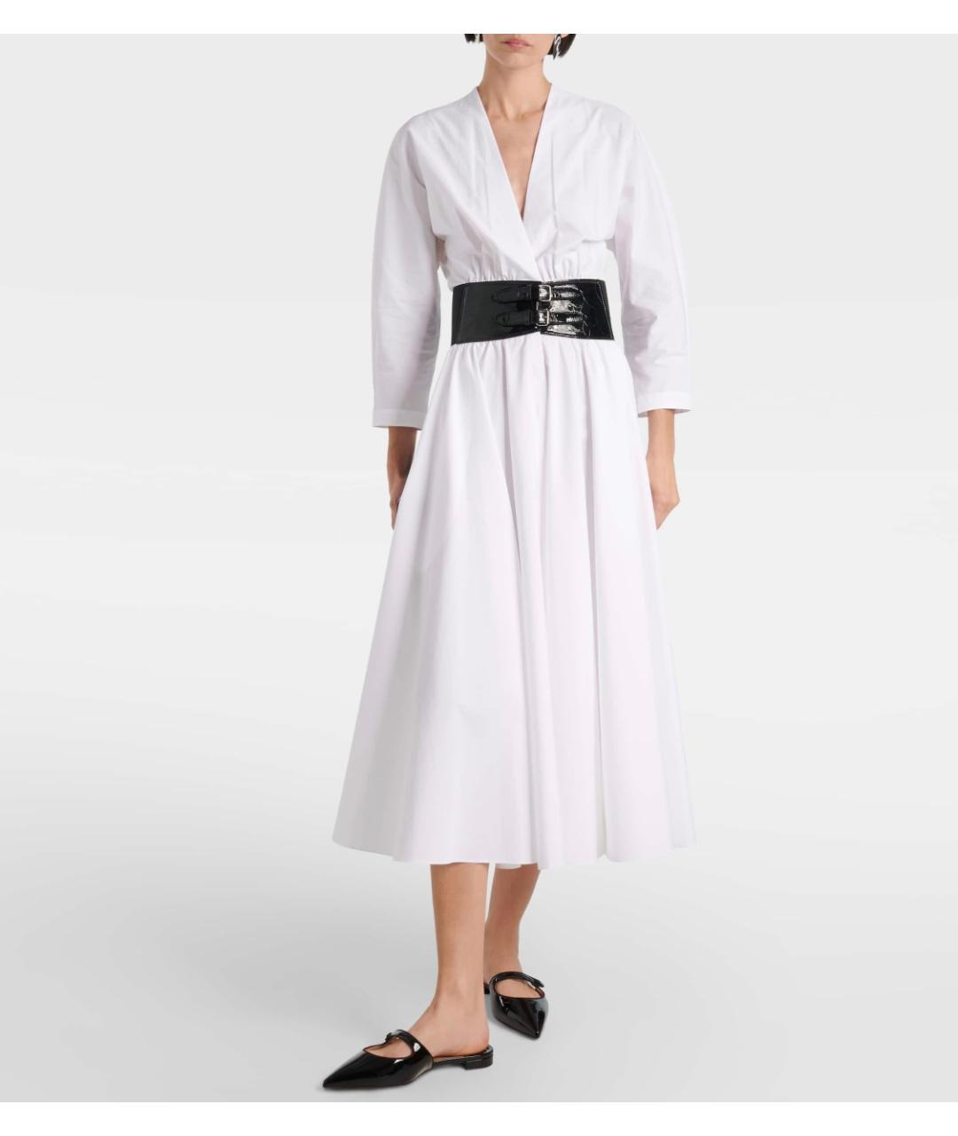 MANOLO BLAHNIK Черные мюли из лакированной кожи, фото 7