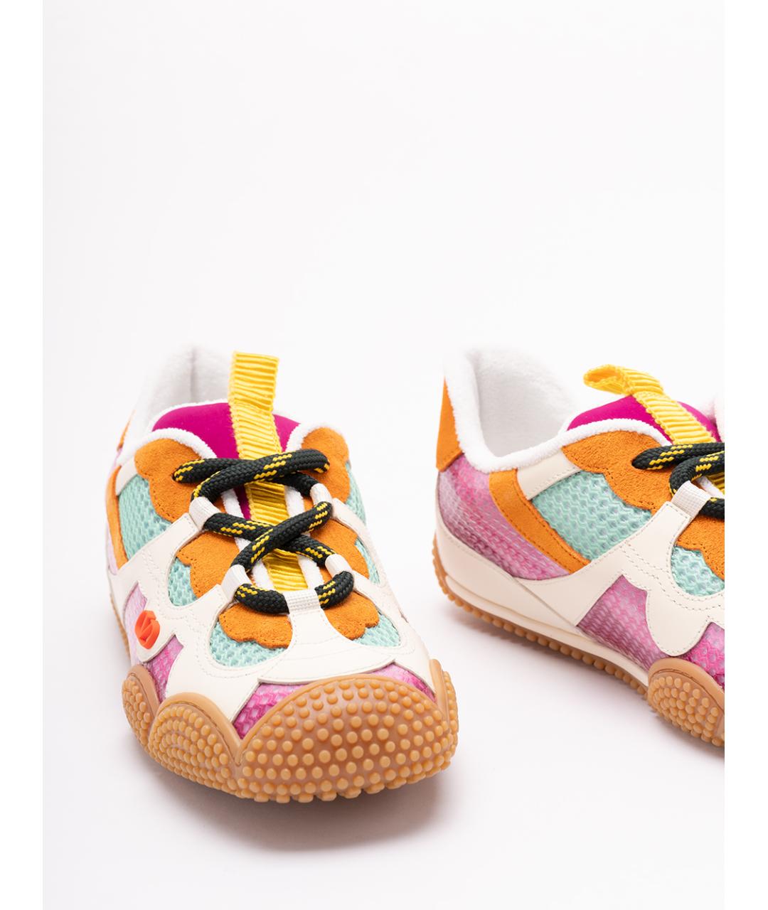 VALENTINO Мульти кожаные кроссовки, фото 5