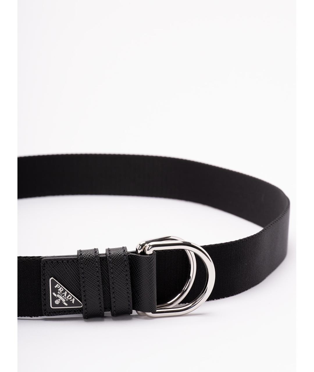 PRADA Черный ремень, фото 2