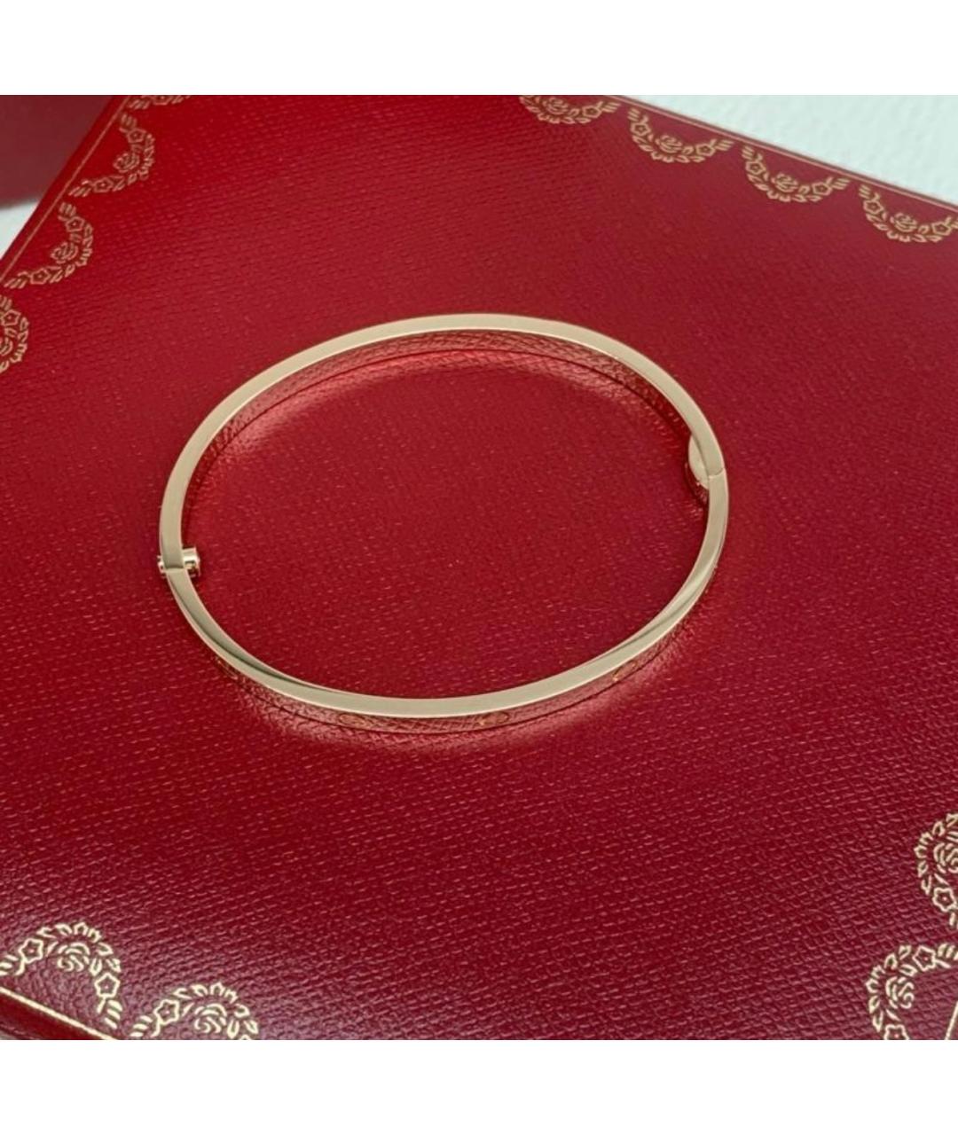 CARTIER Золотой браслет из розового золота, фото 3