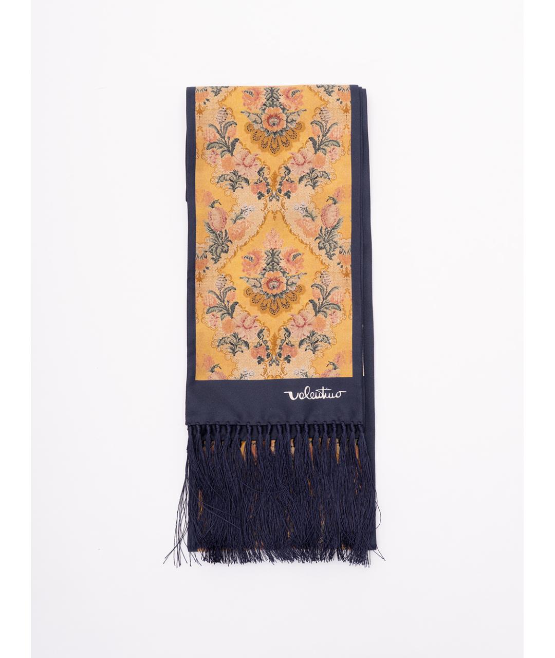 VALENTINO Мульти шелковый шарф, фото 1