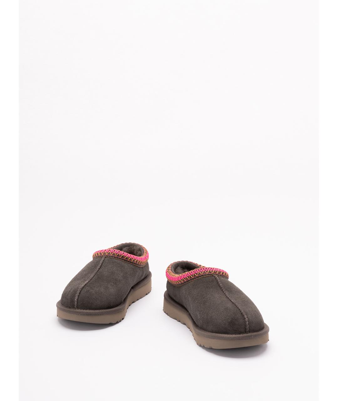 UGG AUSTRALIA Коричневые кожаные мюли, фото 2