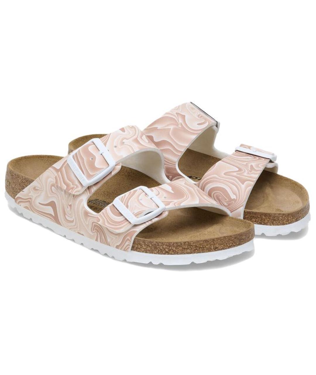 BIRKENSTOCK Бежевые сандалии, фото 4