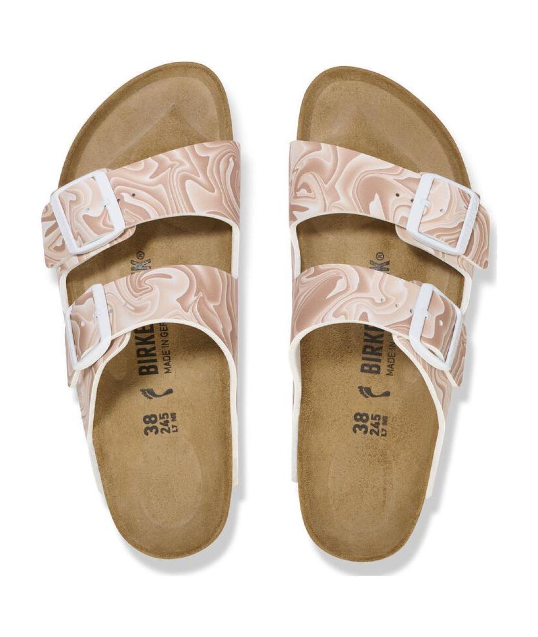 BIRKENSTOCK Бежевые сандалии, фото 5