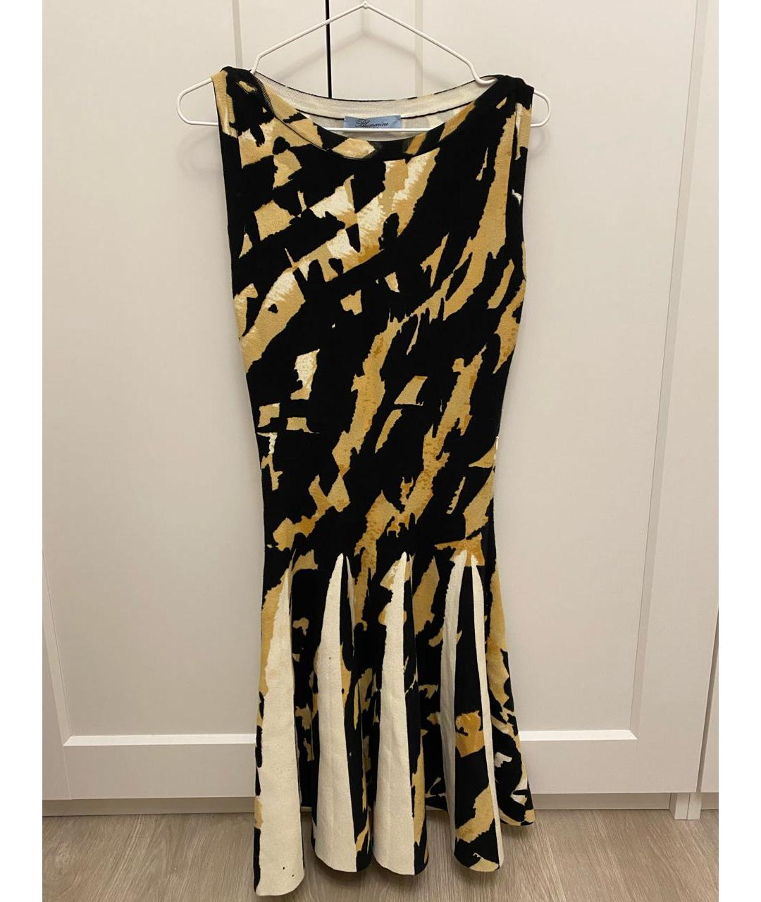 BLUMARINE Мульти вискозное платье, фото 9