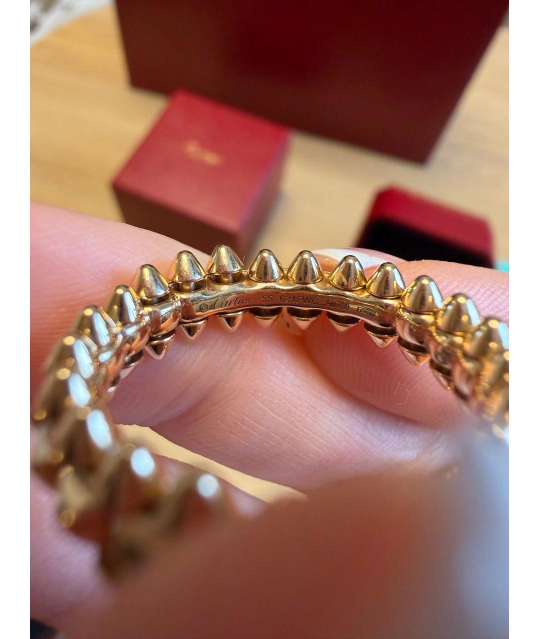 CARTIER Золотое кольцо из розового золота, фото 6