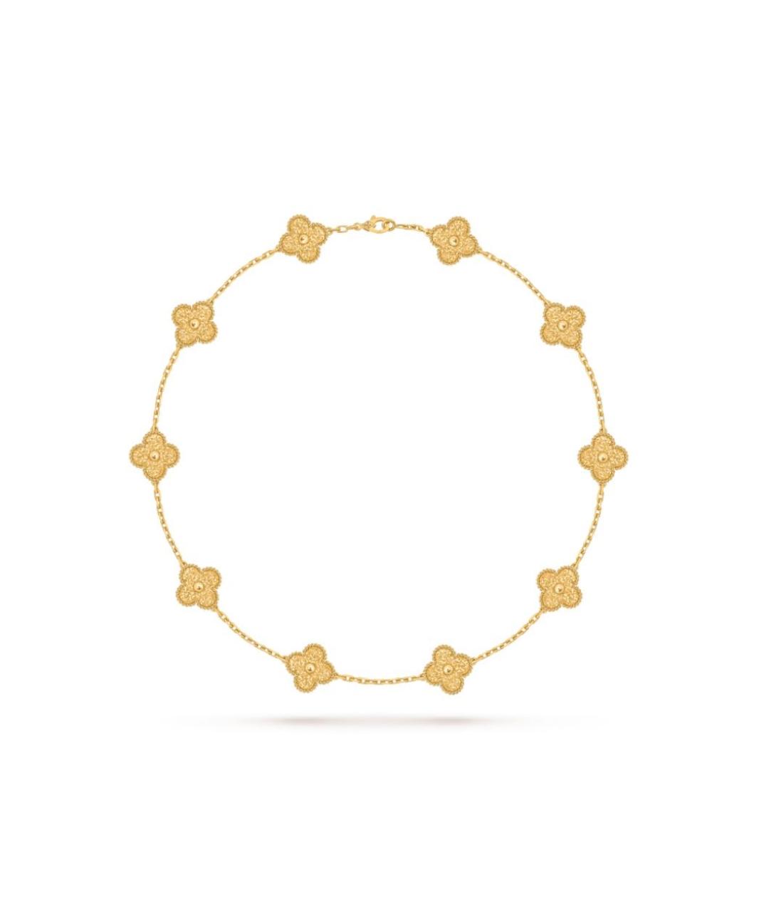 VAN CLEEF & ARPELS Золотое колье из желтого золота, фото 7