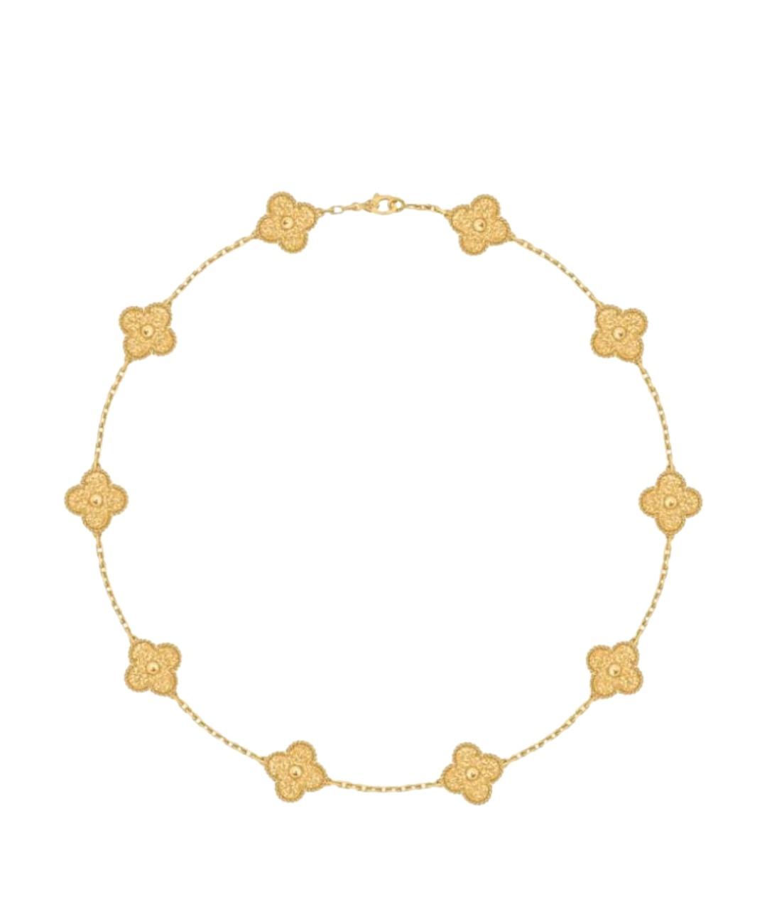 VAN CLEEF & ARPELS Золотое колье из желтого золота, фото 1