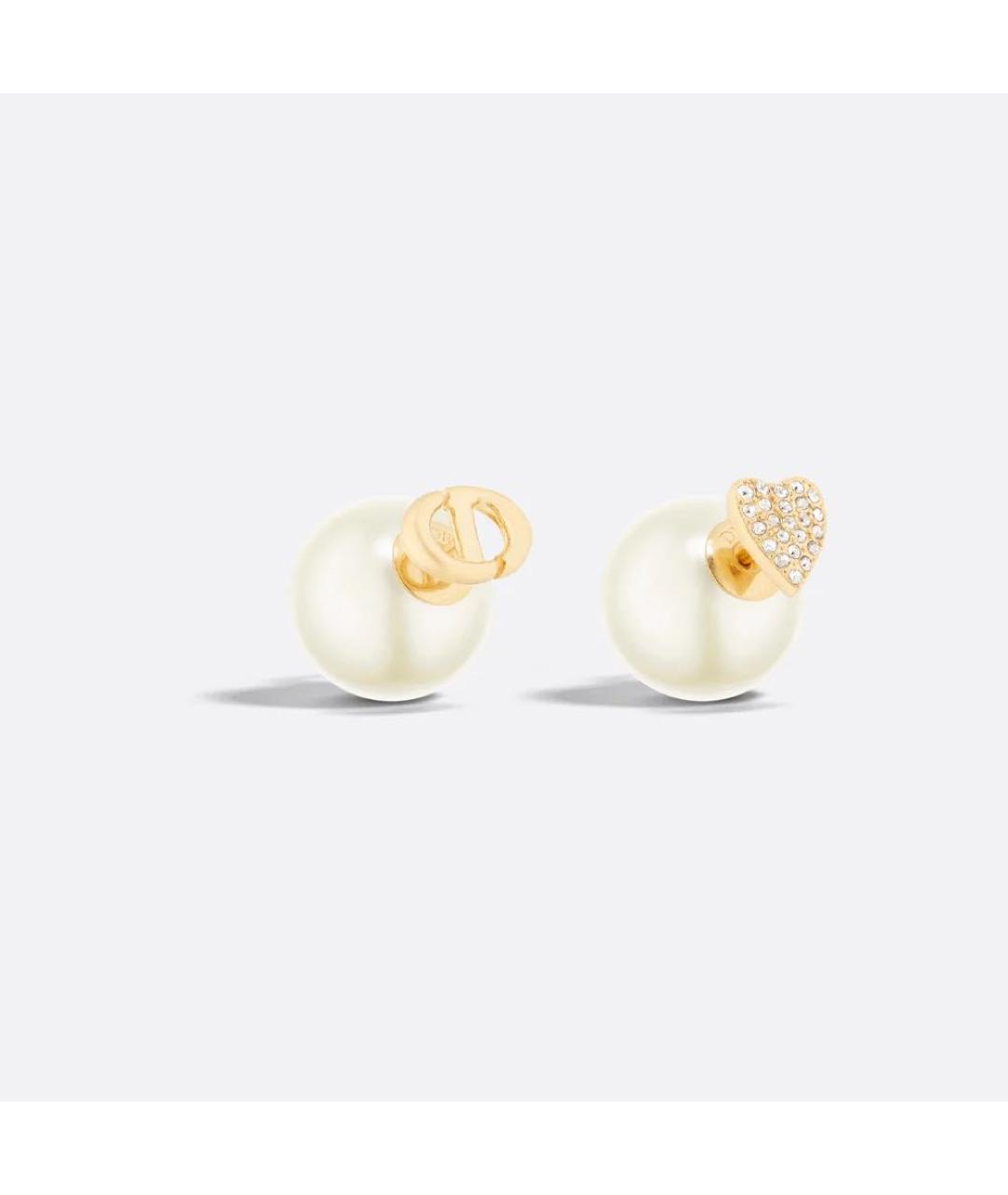 CHRISTIAN DIOR Белые жемчужные серьги, фото 6