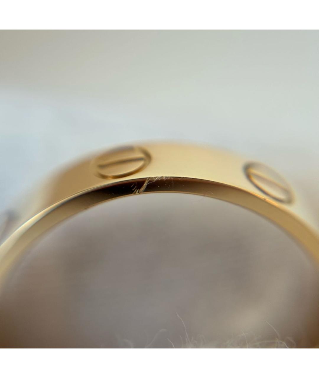 CARTIER Золотое кольцо из желтого золота, фото 3