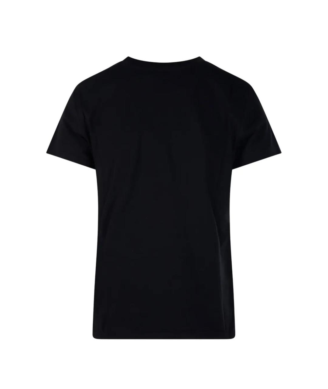 POLO RALPH LAUREN Черная хлопковая футболка, фото 2
