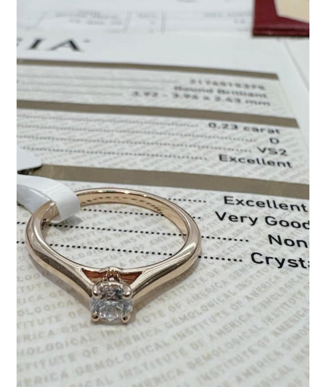 CARTIER Золотое кольцо из розового золота, фото 4