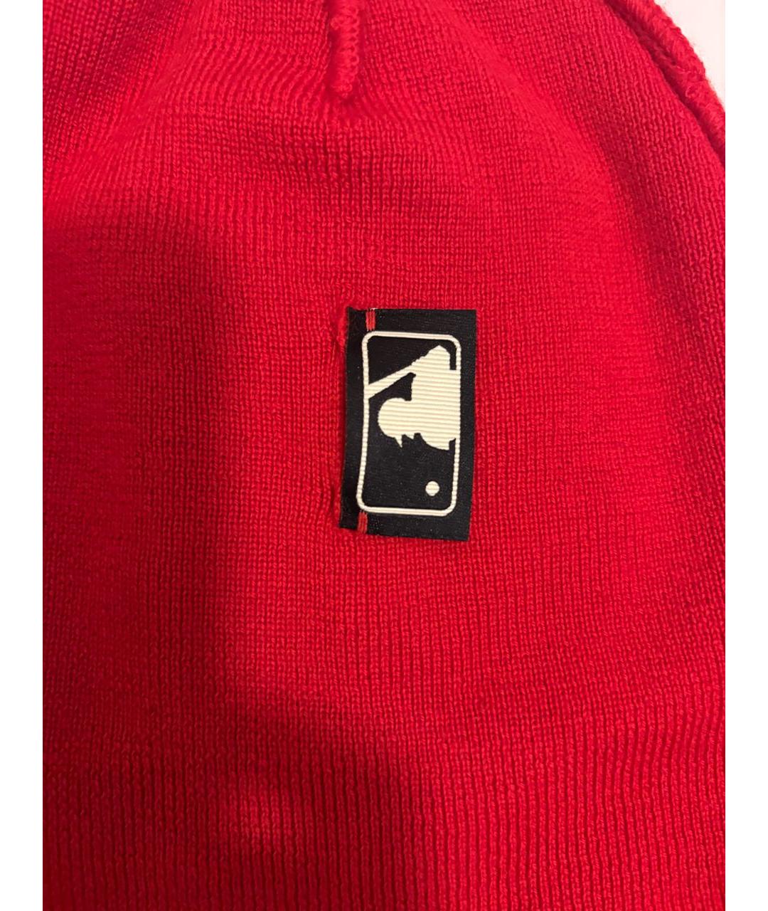 GUCCI Красная шерстяная шапка, фото 4
