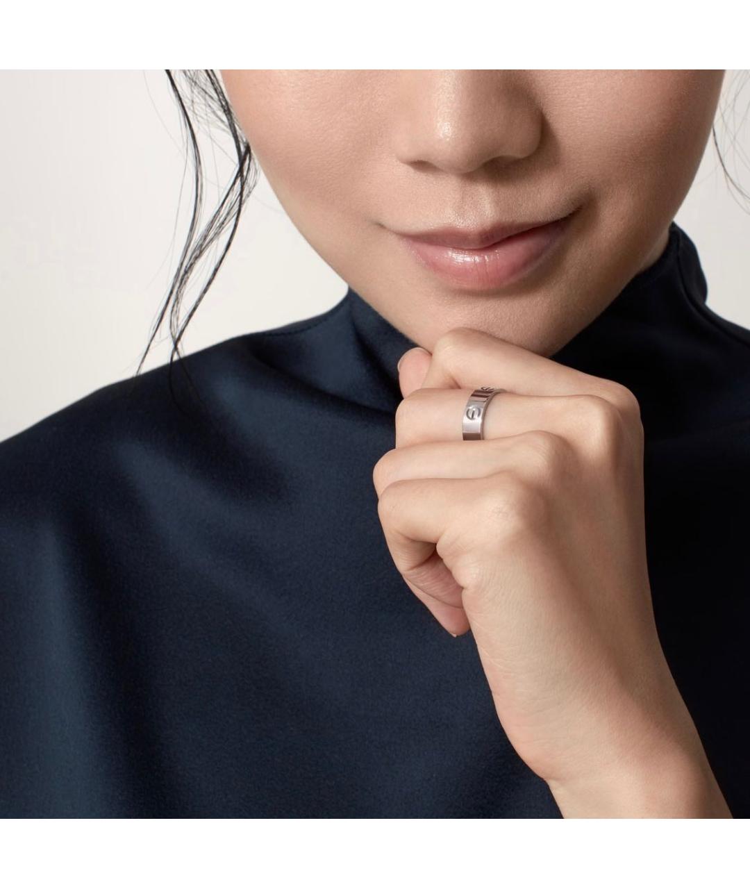CARTIER Серебряное кольцо из белого золота, фото 4