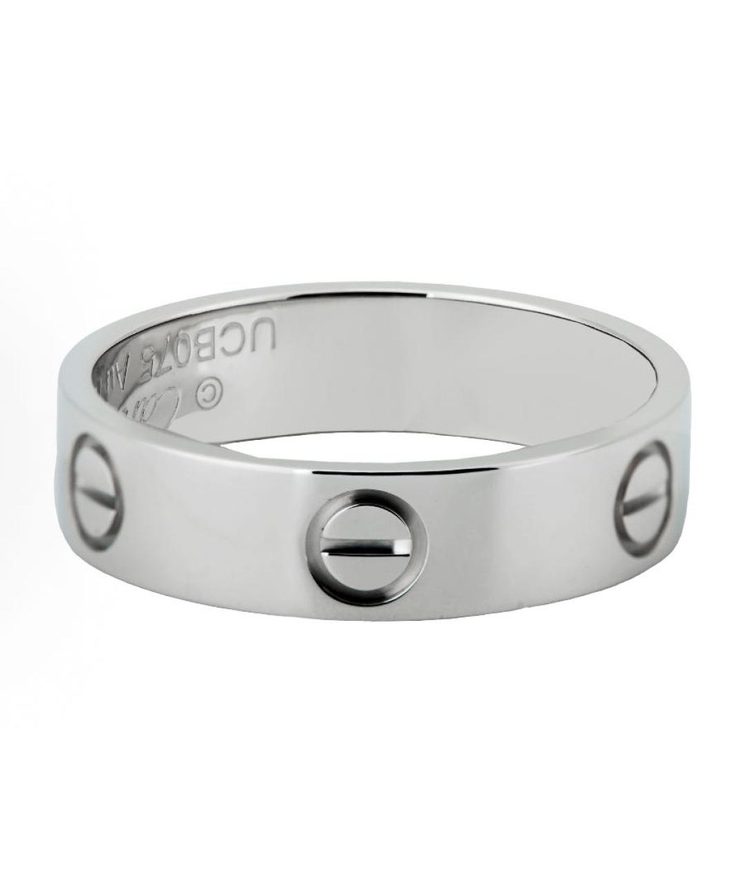 CARTIER Серебряное кольцо из белого золота, фото 6