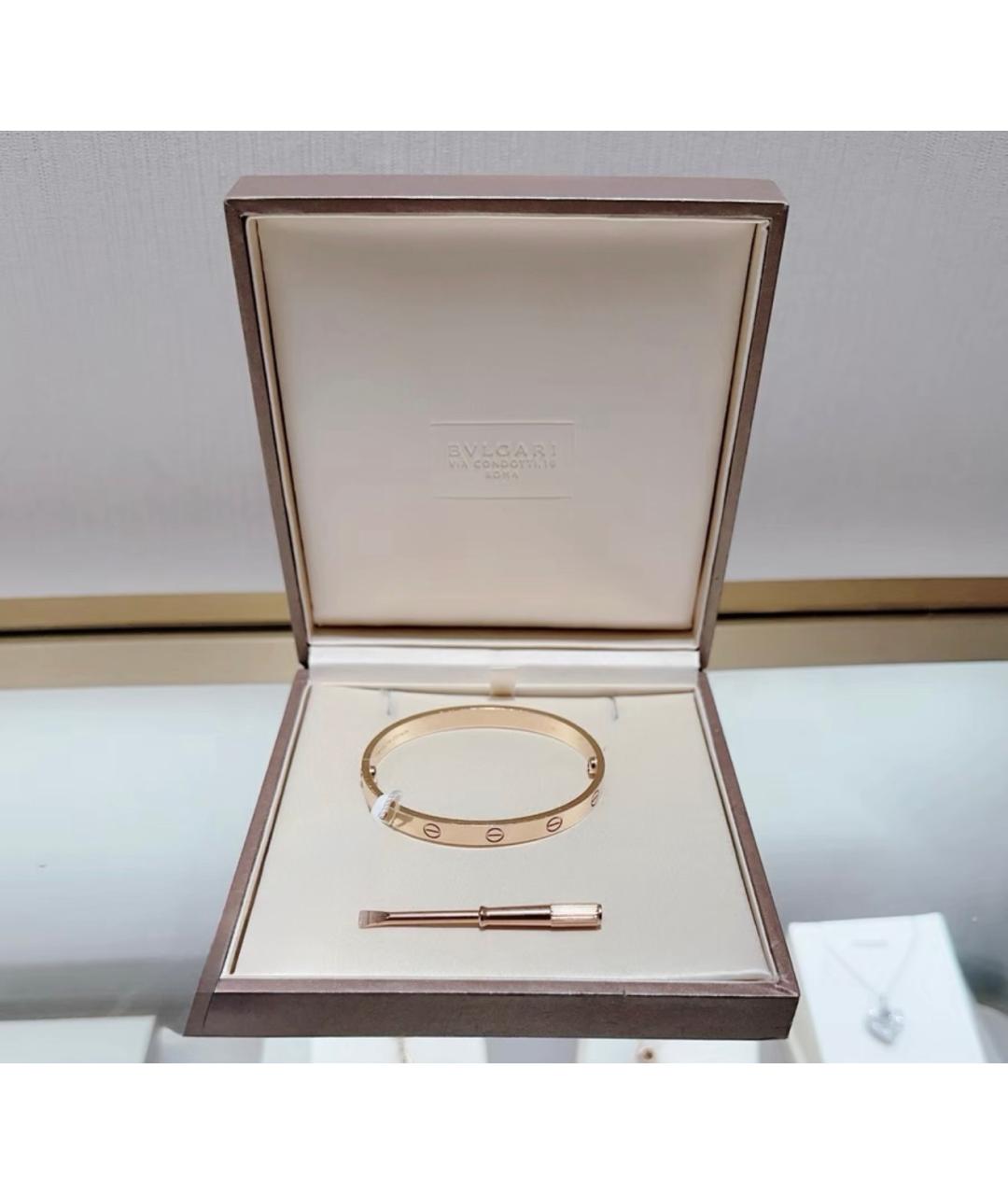 CARTIER Золотой браслет из розового золота, фото 2