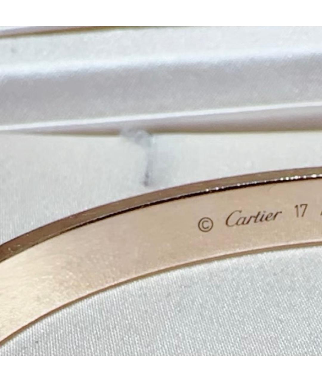 CARTIER Золотой браслет из розового золота, фото 5