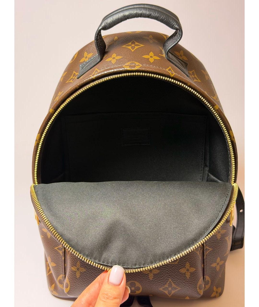 LOUIS VUITTON Коричневый рюкзак, фото 4