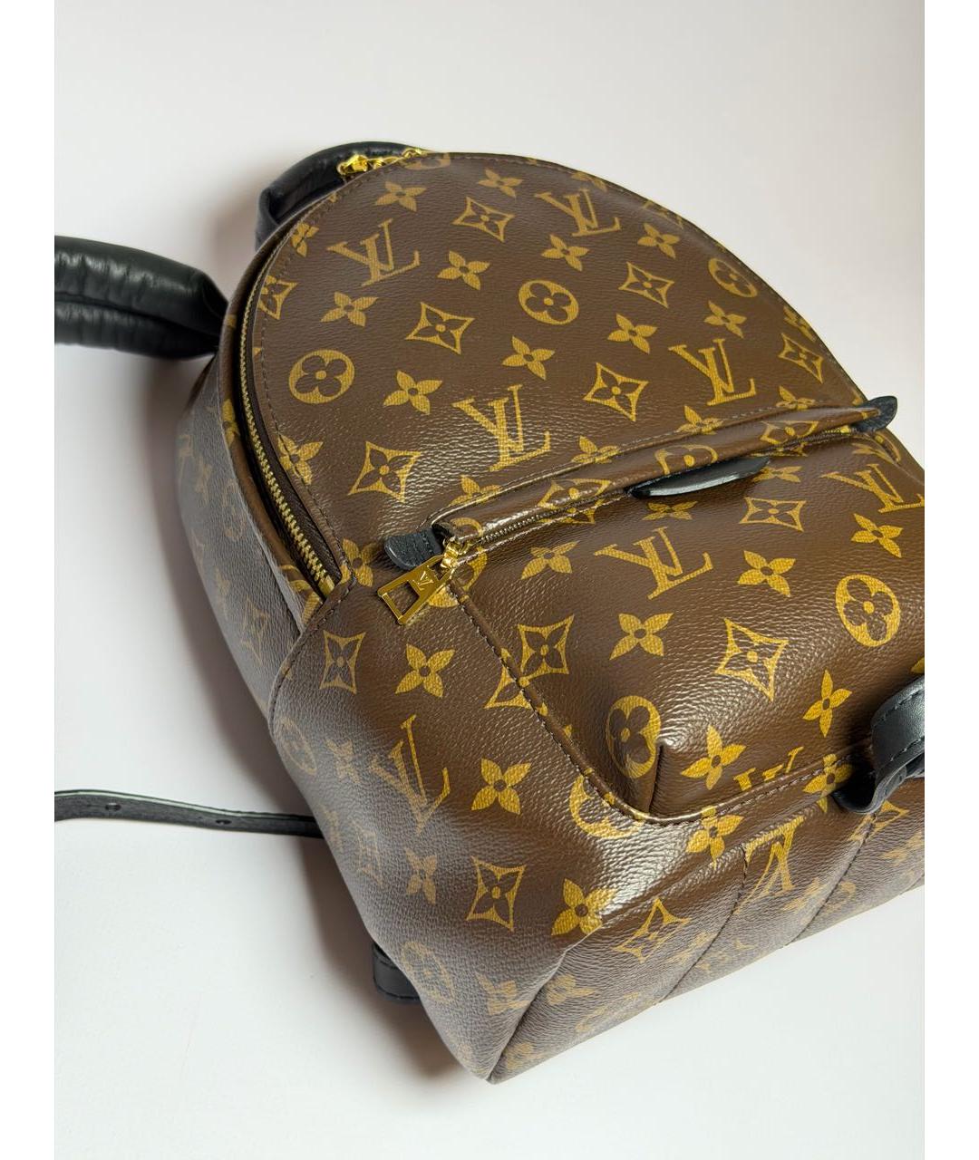 LOUIS VUITTON Коричневый рюкзак, фото 8