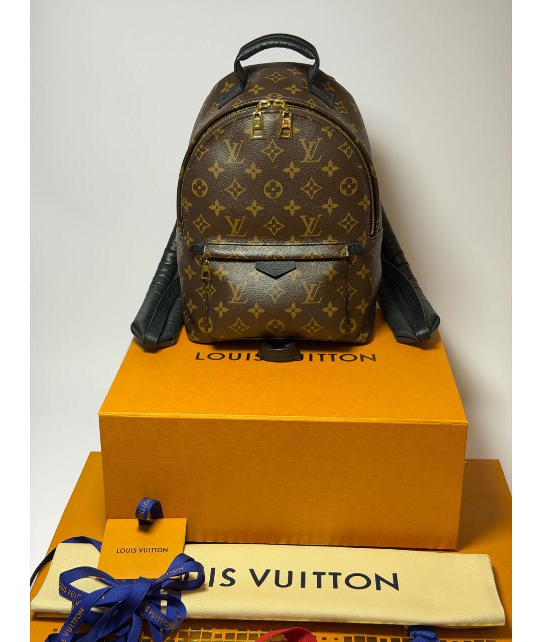 LOUIS VUITTON Коричневый рюкзак, фото 5